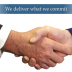 We deliver what we commit